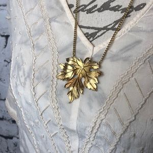 Gold Leaf Pendant